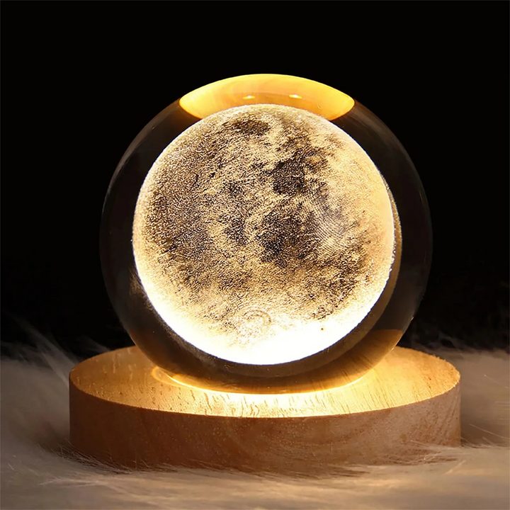 Galactic Crystal Sphere Lamp