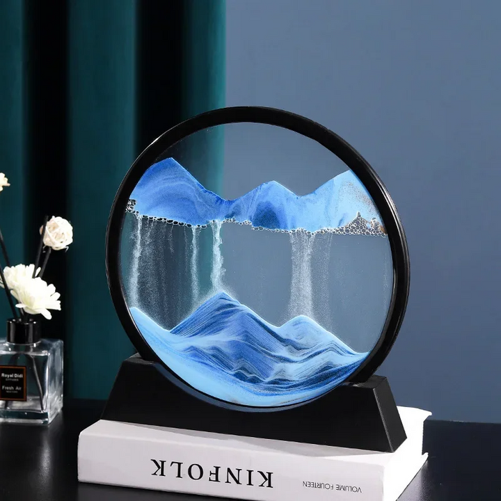 3D Moving Sand Art Hourglass