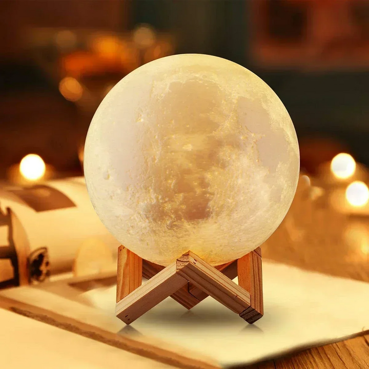 Starry Moon LED Lamp